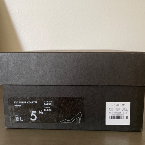 J. CREW  Suede Colette Pumps  Size 5.5 - Picture 9 of 9